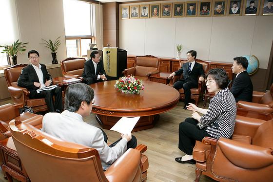 대구첨단의료복합단지 추진단장 접견